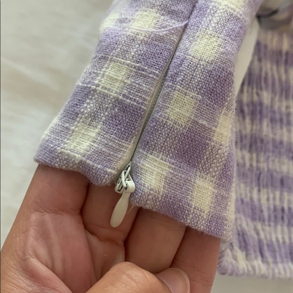 GINGHAM CROPPED TOP - Picture 7 of 10